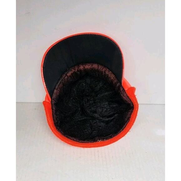 Vintage Ted Williams Hunting Hat Orange Folding Ear Warmers Sz 7 1/8 Sears - Picture 12 of 15